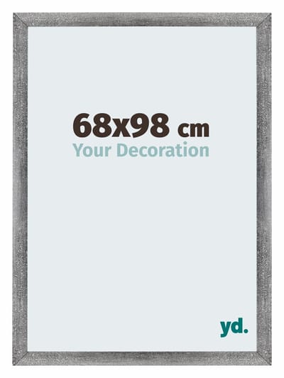 Your Decoration - Puzzellijst 68x98 cm - Grijs Geveegd - Puzzellijst 1500-2000 stukjes - MDF Fotolijst - Mura