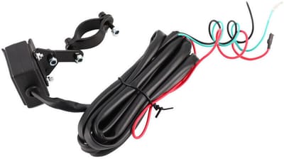 Tuimelschakelaar met poedercoating voor lieren met een kabel van 2,5 m, geschikt voor alle 12V SUV's, ATV's en UTV's.