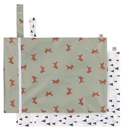 Herbruikbare Nattas voor Kinderen - 2 Stuks - Little Forest Fox