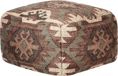 ARVENE - Poef - Multicolor - Jute