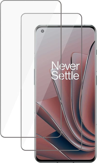Screenprotector geschikt voor OnePlus 10 Pro - Tempered Glass Screen Protector - 2 Stuks