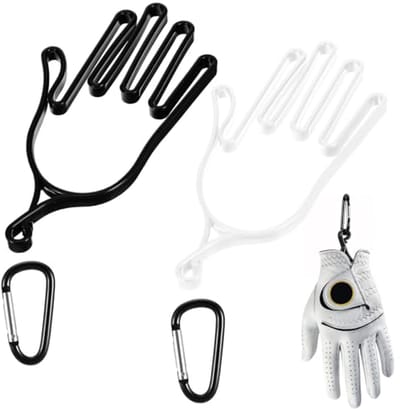 Golf Handschoenenhouder en Droger – 2 Stuks Golfhandschoen Hanger Rack Accessoires