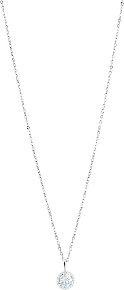 AKZENT Akzent dames ketting met hanger "Alesja" uit 925 Sterlingzilver, gerhodineerd, duurzaam