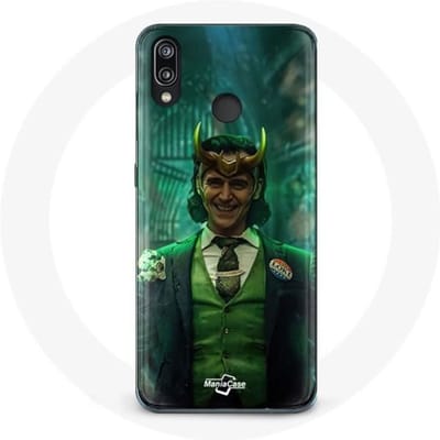 Coque pour Huawei P20 Lite Loki Thor Ragnarok avec Casque Affiche Personnage Série Saison 1