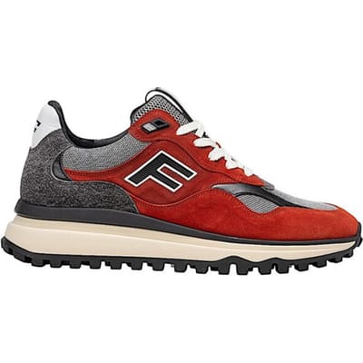 Floris van Bommel - DE GRIPPER 01.04 - Lage sneakersVrije tijdsschoenenHeren sneakers - Kleur: Bruin - Maat: 45.5