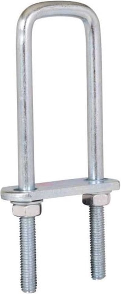 U bout M10 met strop 160 x 43 mm - verzinkt