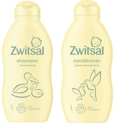 Zwitsal combinatieset:Shampoo Anti-Prik + Conditioner