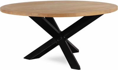 Belito Saar Teakhouten ronde diningtafel 160 cm