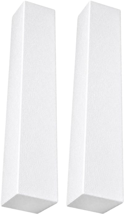 Piepschuim vormen - baksteen - 2x - 60 x 10 x 10 cm - styropor hobby / DIY vorm - basis knutselfiguren