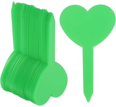 longziming -Plantenlabels - Plantenetiketten - Kunststof Label - Waterdicht Ontwerp - UV-Bestendig Materiaal - Duurzaam Kunststof - Veilig Voor Kinderen - Ideaal Voor Educatief Gebruik - 100 Stuks