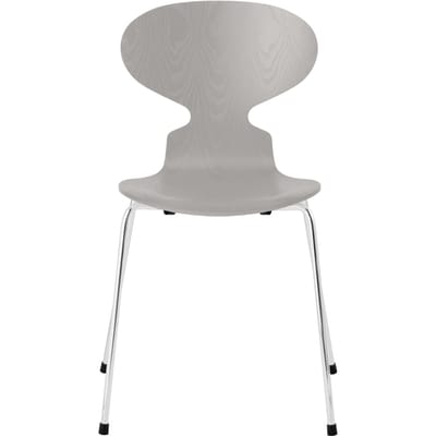 Fritz Hansen Ant Stoel - verchroomd - nine grey