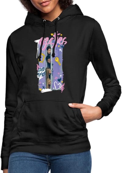 Friends Beste Vrienden Deur Hoodie Dames