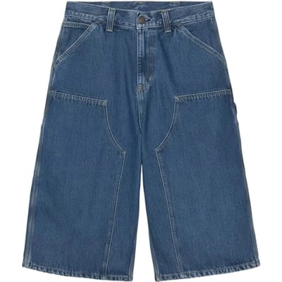 Carhartt Og Double Knee Korte Broek Blauw