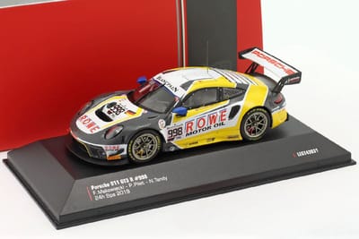 IXO Porsche 911 GT3 R ROWE RACING #998 MAKOWIECKI/PILET/TANDY 2nd 24H SPA 2019 1:43