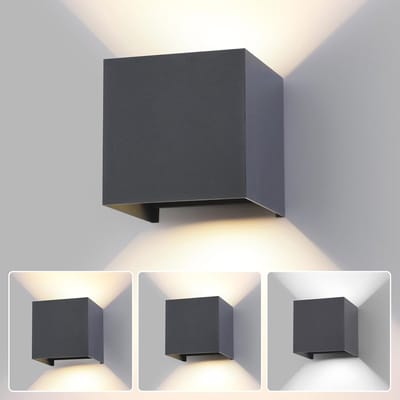 Verstelbare LED Wandlamp - 15W Waterdicht - Voor Buiten en Binnen - Modern Design - IP65 - Zacht Licht