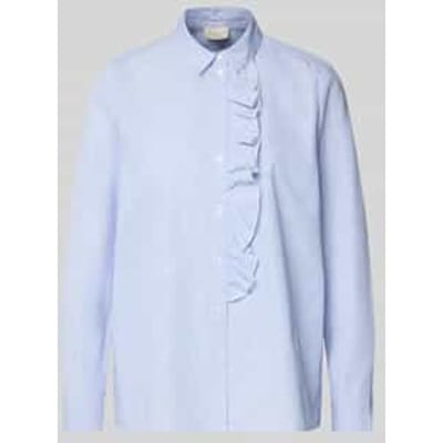 Overhemdblouse met knoopsluiting
