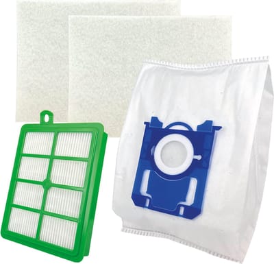 Multaparts® stofzuigerzakken set met filters geschikt voor AEG VX6 / VX7 / VX8 serie | Set met stofzuigerzakken type S-BAG (10 x), motorfilter (2 x), HEPA filter