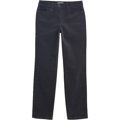 White Stuff Brooke Straight Cord Trouser Dark Grey Maat: 6 REGULAR | Straight Broeken Outlet | Dames | Grijs