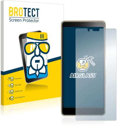 Screenprotector voor Sony Xperia L3 Beschermglas transparant