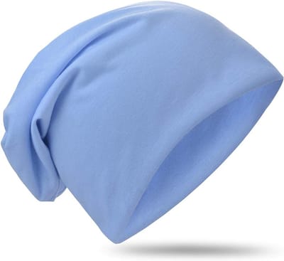 Jersey Slouch Muts - Lange Muts Unisex - Dagelijks Gebruik - Zachte Viscose Stof - 30x20cm - Effens Kleur