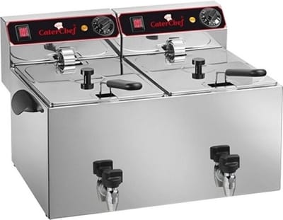 Friteuse 09L+09L - CaterChef 680209 - Horeca