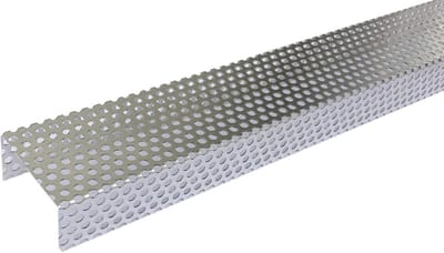 Universele bladbescherming voor dakgoten - Aluminium en kunststof, 1 meter