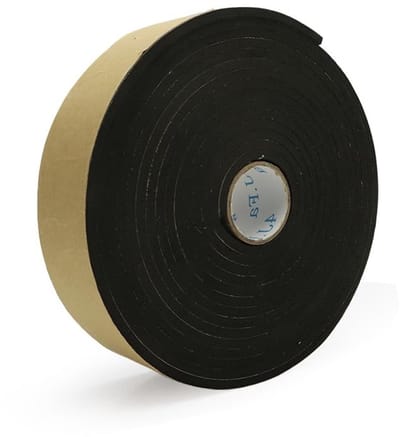 Zelfklevende Foam Tape voor Dichtingen, Geluiddemping en Isolatie voor Deuren en Ramen, 3 m x 100 cm, Ideaal voor Meubels en Voertuigen