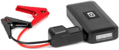 AMiO Portable Jump Starter 12V 12Ah 800A - Met Powerbank Draadloze Lader en LED Zaklamp Voor Benzine en Diesel Voertuigen