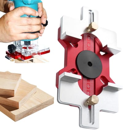 Houtbewerking Sjabloon - Gat Opener - Kasten Monteren - Nauwkeurige Schaal - Single Attribute - Aluminium