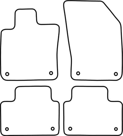 Automatten | Mattenset Volvo S60 - 2001 - 2010