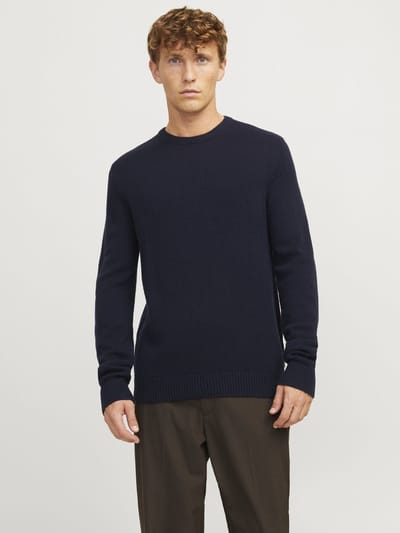 JACK&JONES - JPRBLULAMBSWOOL KNIT CREW NECK - Heren - Gebreide truien