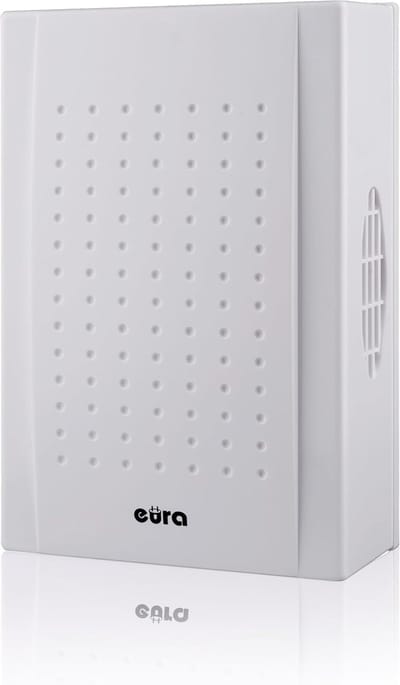 Deurbel Dubbel Geluid - Gong Mechanisch - Welkom Thuis - Warmtebescherming Spoel - 14.5 x 9.5 cm - Wit