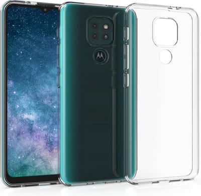 Hoesje geschikt voor Motorola Moto G9 / G9 Play / Hoesje geschikt voor Moto E7 Plus hoesje siliconen case - clear TPU back cover