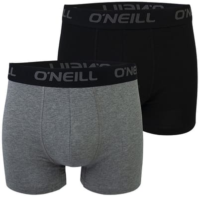 Heren boxershorts | Uni | Merk: O’Neill | Kleur: Grijs | Maat: S t/m XXL | 6 Pack