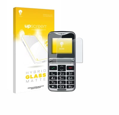 upscreen - Screenprotector voor bea-fon Fold 10 LTE - Folie Beschermfolie Beschermglas matte