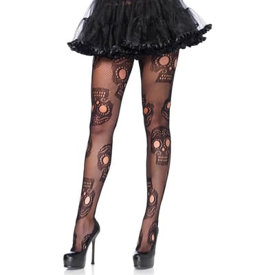 Dichte set voor dames Leg Avenue Sugar Skull Plus