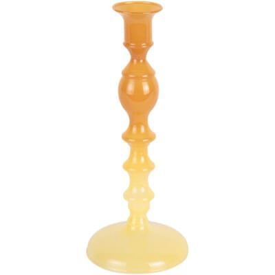 Present Time - Kandelaar Grato Mecer Medium - Ochre yellow & soft yellow
