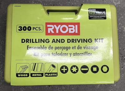 Multi-materiaal boor- en aandrijfset 300-delig met koffer