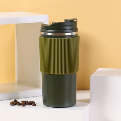Nieuwe Zaken Siliconen Rechte Drink Koffiebeker Zuidoost-Azië Mode Vrije Tijd Auto Buiten Waterbeker 480ml