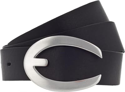 Vanzetti Leren Riem 33mm Leather Belt W85 Black Zwart