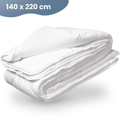 Luxe Ultra Soft Dekbed 140 x 220 – Hotel Kwaliteit - Eenpersoons Enkel Dekbed - Anti Allergie - All Year - Geschikt voor het hele jaar