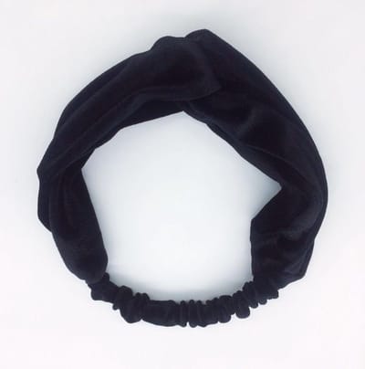 Haarband Twist - Bandana - Velvet - Zwart