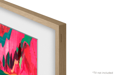 Samsung Verwisselbare lijst 75 inch The Frame Modern â Teakhout look (2021-2025) Teakhout Look