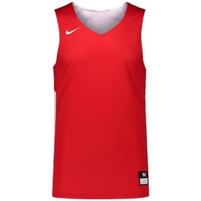 Nike Omkeerbare Ademende Sport Tanktop Heren Tops Rood 867766-658 XXXXL red