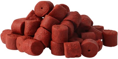 Reniers Fishing Premium Select Red Halibut Pre-Drilled 14mm – Doorboorde Haakpellets voor Karper, Barbeel en Brasem - Maat : 20 kilo