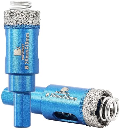 Diamant Boor Set, 20mm Kernboren voor Keramiek, Graniet, Marmer en Tegels