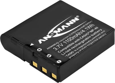 Camera Batterij - Lithium Ion Accu - Digitale Fotografie - Geïntegreerde Beveiliging - 3.7V 1200mAh