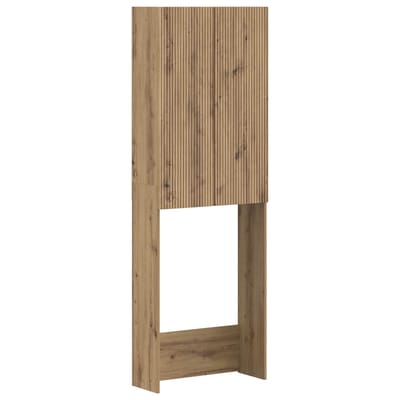 vidaXL - Toiletkast - ARNHEM - Artisanaal - eiken - 66 - x - 25,5 - x - 190 - cm