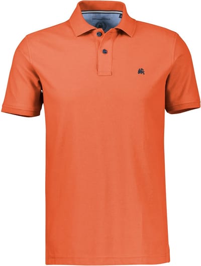 LERROS Poloshirt met COOL & DRY-functie in grote maten , Maat: 5XL , Kleur: VIVID RED , 60% katoen, 40% polyester
