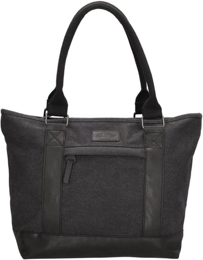 Beagles Originals Mount Fuji Hand & Schoudertas Shopper - Zwart